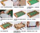 Crown table football machine children's toys table football table 6-pole table football table parent-child interactive game