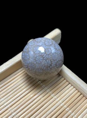 散珠20mm珊瑚玉大圆珠民族风