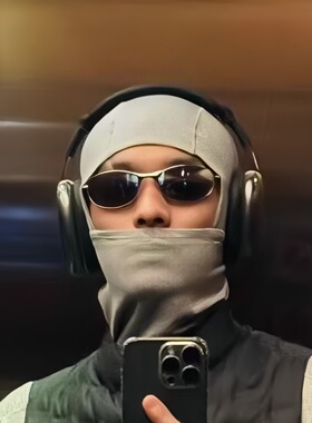 复古时尚墨镜防紫外线UV400开车专用防远光灯椭圆夜视偏光太阳镜