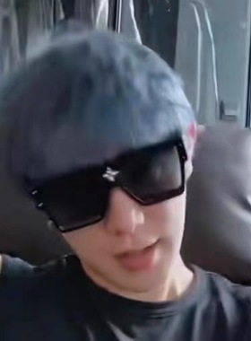 欧美大框方框连体网红墨镜