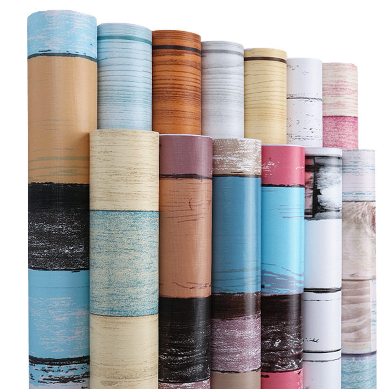 木纹自粘墙纸pvc装饰壁纸寝室卧室家具衣柜翻新贴纸防水加厚墙贴,淘宝优惠券,粉丝福利购,淘宝优惠卷