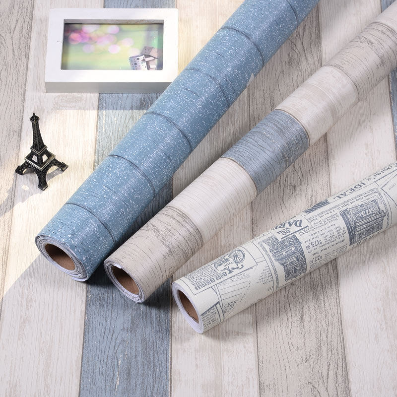 木纹自粘墙纸pvc装饰壁纸寝室卧室家具衣柜翻新贴纸防水加厚墙贴,淘宝优惠券,粉丝福利购,淘宝优惠卷