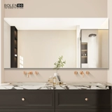Bolen Light Luxury Louseless Belless Mirror зеркало туалетное зеркало туалетное зеркало зеркало зеркало стена -туалетное зеркало, связанное с туалетом
