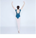 红舞鞋 N Flat -Filled New Back -Back -Back Lace Gymnastics Uniform Ballet Dance Practice Service Summer 5801