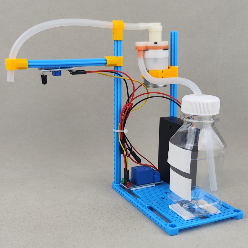 感应自动洗洁精泡沫机智能科学小制作创新益智模型实用小发明diy - 图1