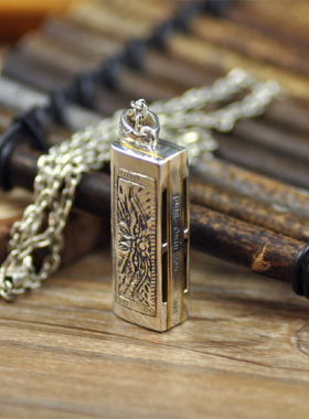 小众纯银设计师吊坠