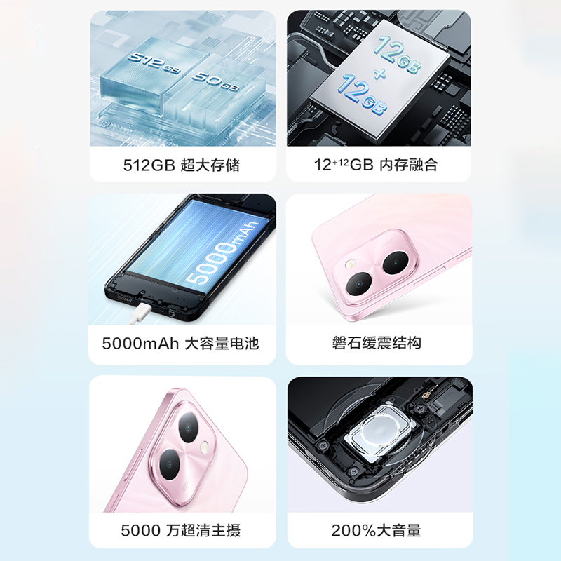 vivo Y100i 新品5G手机智能拍照手机大内存大电池长续航手机 - 图1