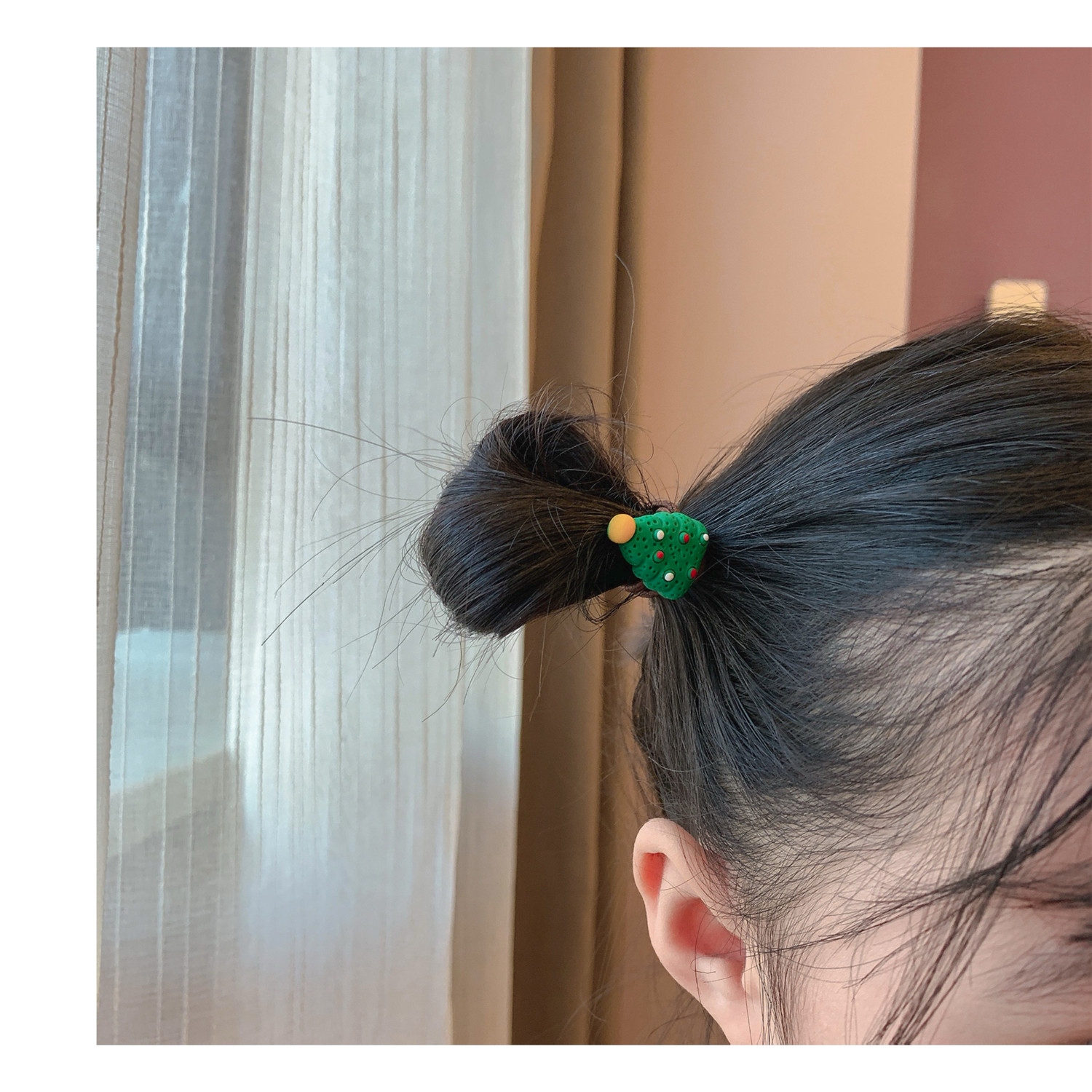 圣诞节礼物圣诞发饰头饰 儿童圣诞老人圣诞雪人圣诞树发圈 头绳