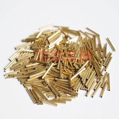 直径1 2 3 4 40 50mm薄壁空心毛细黄铜小圆管 h62/h65环保黄铜管 - 图2