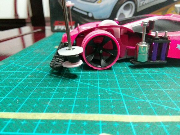 自制 田宫  15436轻量化白色塑料导轮 轴承导轮8.7/13/17/19mm - 图2