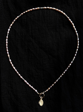 灵犀淡水珍珠无核女款珍珠项链