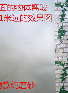 办公室透光不透明卫生间窗花纸