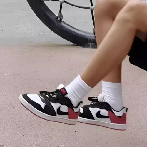 NIKE耐克 SB ALLEYOOP (GS)女子休闲复古街头滑板鞋  CJ0883-102 - 图0