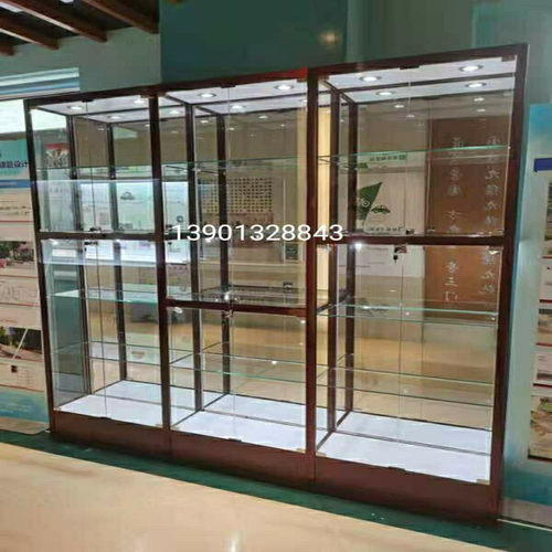 玻璃展柜展示柜陈列柜家用手办动漫模型柜精品展览货架乐高展示架 - 图2