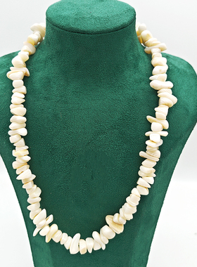 礼物欧美加长贝壳项链2021新品