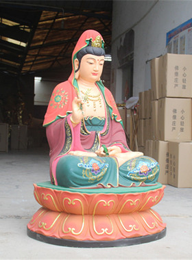 树脂观世音菩萨佛像厂家直销