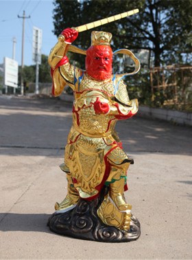 寺庙供奉王天君树脂佛像