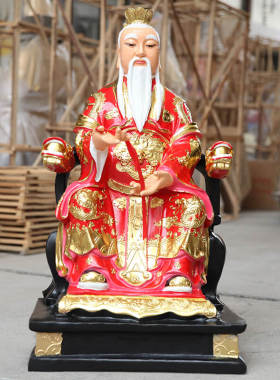 寺庙供奉88cm月老神像树脂摆件