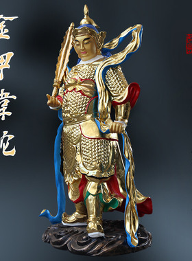 厂家供奉树脂鎏金佛像1米8