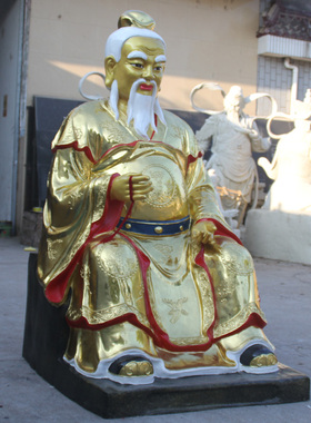 树脂玻璃钢寺庙月下老人