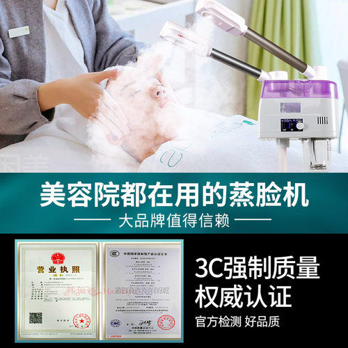 泰东冷热喷雾机美容仪补水双喷蒸脸器热喷仪美容院专用蒸汽蒸脸仪 - 图1