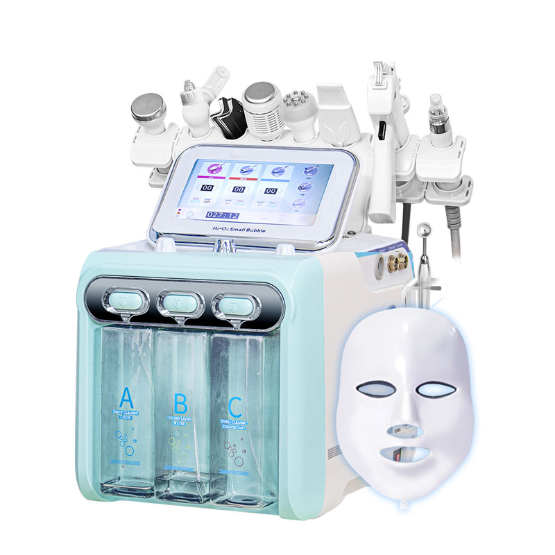 韩俪娅小气泡仪器美容院专用吸黑头打泡泡家用清洁毛孔补水洗脸仪 - 图3