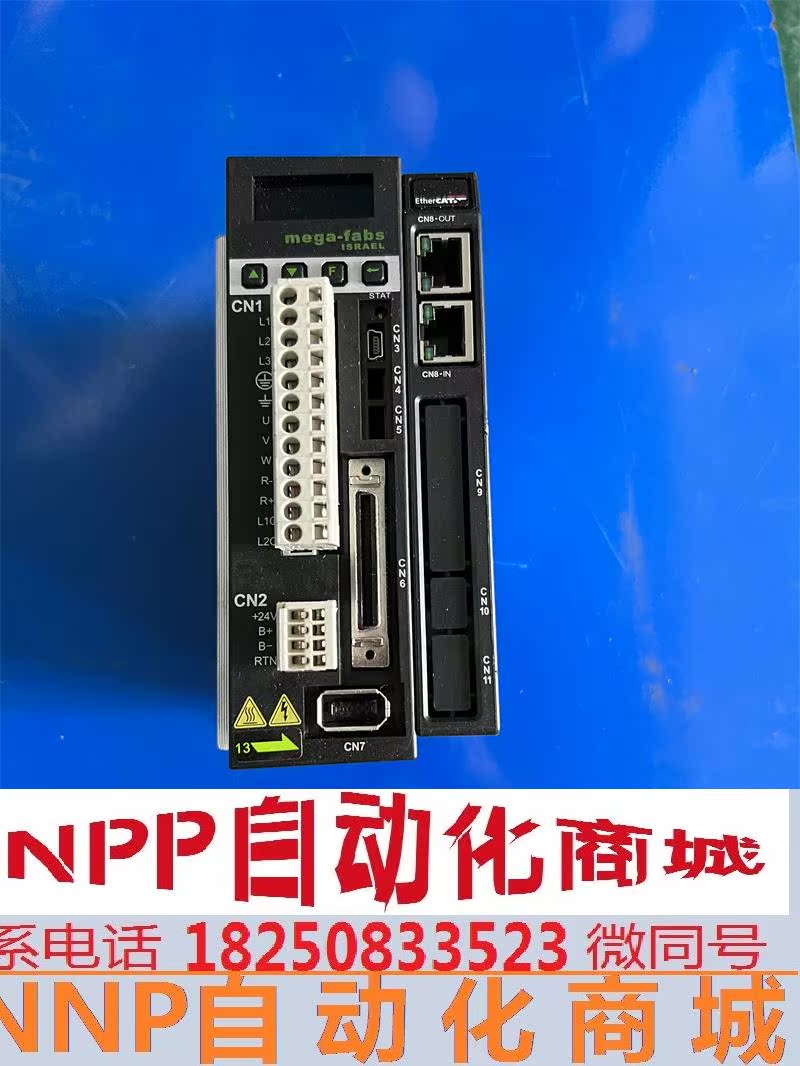 9新mega-fabs上银驱动器 D2-0423-F-B0 400W 现货功能包好实拍询 - 图0