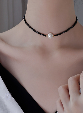 银奥925纯银时尚ins女项链