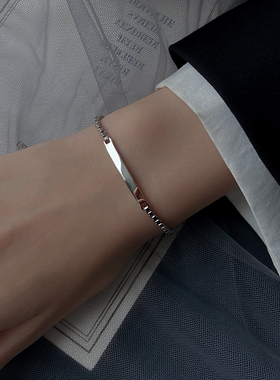 高级手链ins纯银韩版手链轻奢