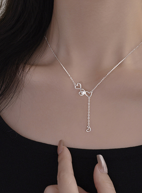 银奥925纯银精致女性项链