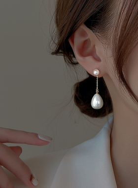 银奥925纯银女生复古耳钉