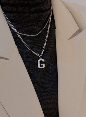 微镶锆石时尚百搭毛衣链