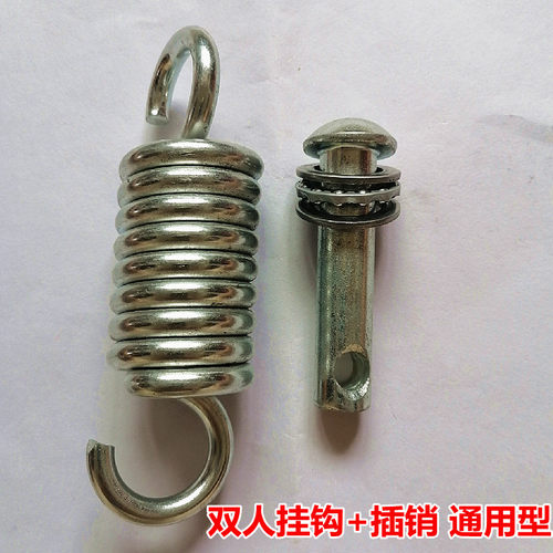 吊篮吊椅配件挂钩销子轴承无声器插销螺丝秋千鸟巢摇篮通用零件 - 图2