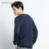ERDOS màu đơn giản áo len len cổ chữ V len cổ điển đơn giản - Áo len Cashmere áo khoác da lộn nam Áo len Cashmere