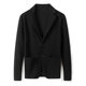Autumn and winter new fashion suit lapel knitted cardigan men's business warm, comfortable and handsome sweater Hezudin