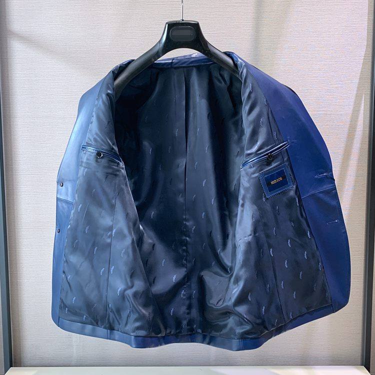 真皮衣男商务休闲时尚绵羊皮西服西装秋冬新款帅气外套 赫祖丁,淘宝优惠券,粉丝福利购,淘宝优惠卷