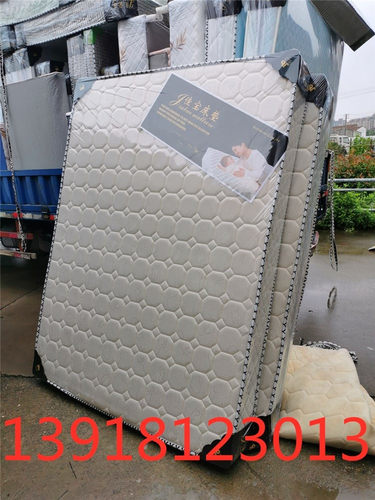 豪华型A级梦思弹簧床垫中软型床垫席梦思床垫硬床垫公寓出租专用 - 图0