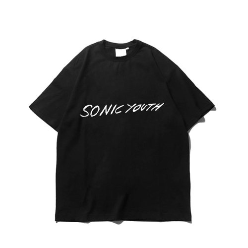 朋克摇滚sonic youth音速青年wash machine洗衣机男女亮版胶印T恤 - 图0