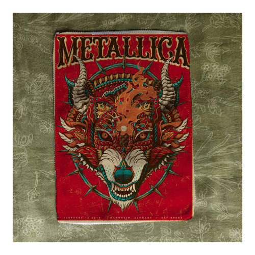 金属乐队印花柔软桃皮绒布贴多用途摇滚朋克diy remake需线缝 - 图3