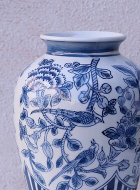 中式陶瓷景德镇玄关客厅