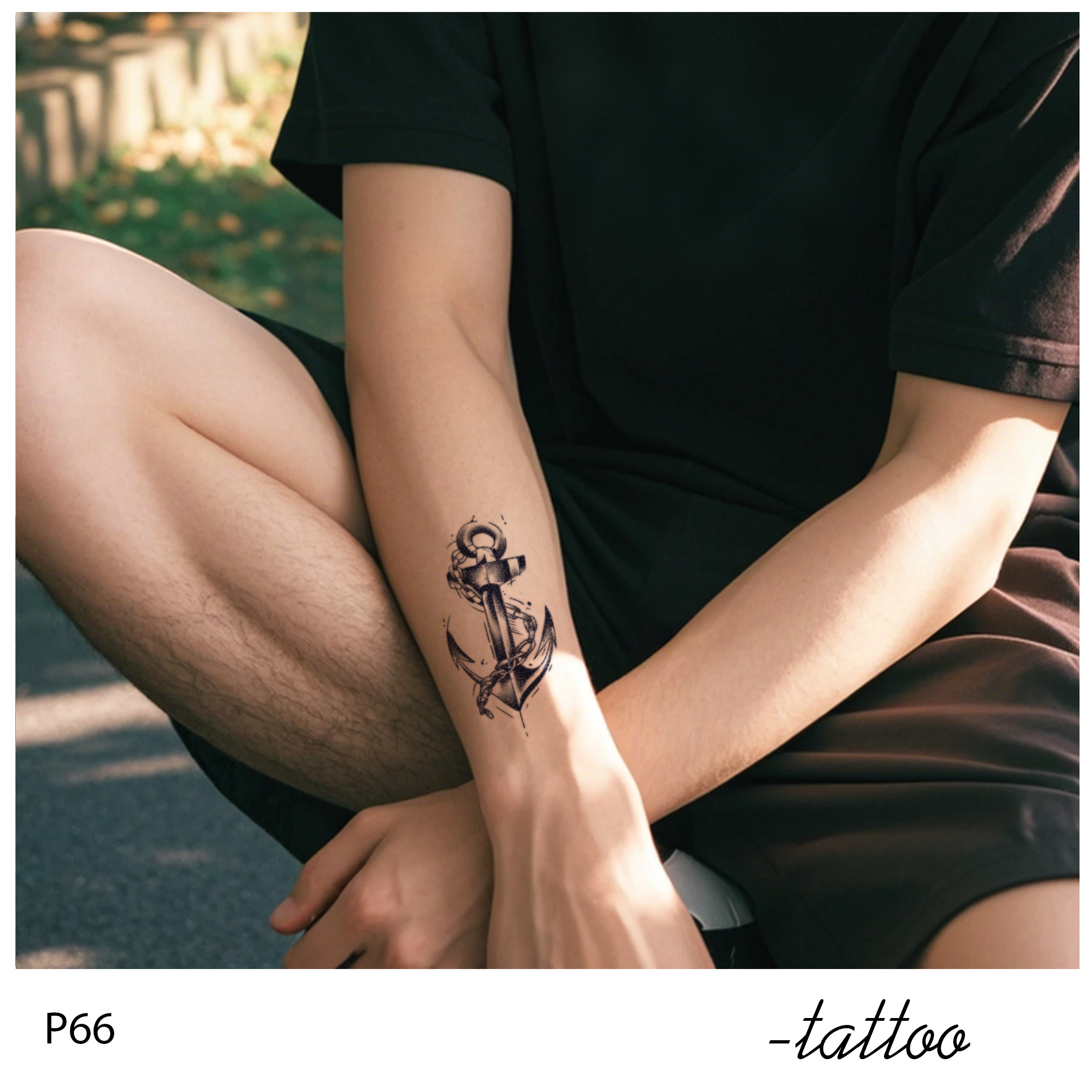 船锚 | 草本纹身贴复古航海风 防水防搓不反光 贴出冒险精神,淘宝优惠券,粉丝福利购,淘宝优惠卷