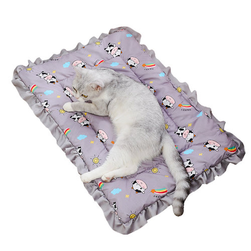 四季通用猫床垫猫咪踩奶垫猫猫睡觉宠物猫窝垫子冬天保暖狗窝床垫 - 图3