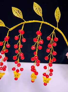 含花瓶DIY摇钱树材料包摆件