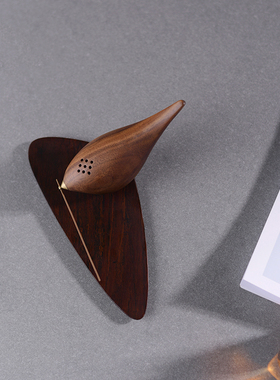 本兮实木音乐香插喜鹊造型喜庆