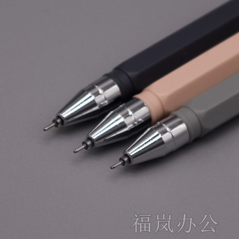 晨光优品中性笔AGPA0403中性笔0.5笔芯简约六角形笔杆全针管水笔 - 图2