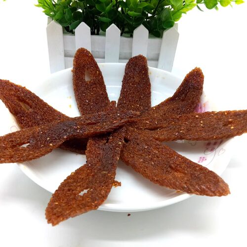 皓洁大块牛肉素食辣条牛鼻子辣片8090后童年儿时怀旧麻辣零食面筋 - 图2