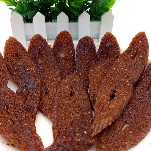 皓洁大块牛肉素食辣条牛鼻子辣片8090后童年儿时怀旧麻辣零食面筋 - 图1