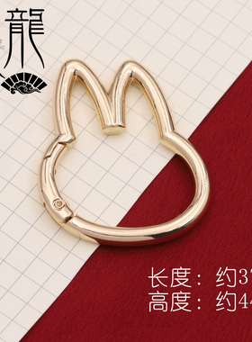 弹簧挂扣包挂银色金色钥匙链扣