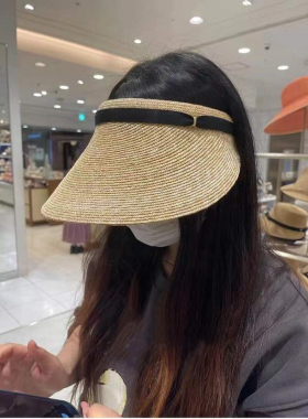 日单空顶帽户外气质女款夏季