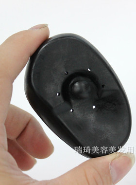 美发染发倒膜工具 发廊专用染发焗油加厚软耳套 耳罩护耳包 一对
